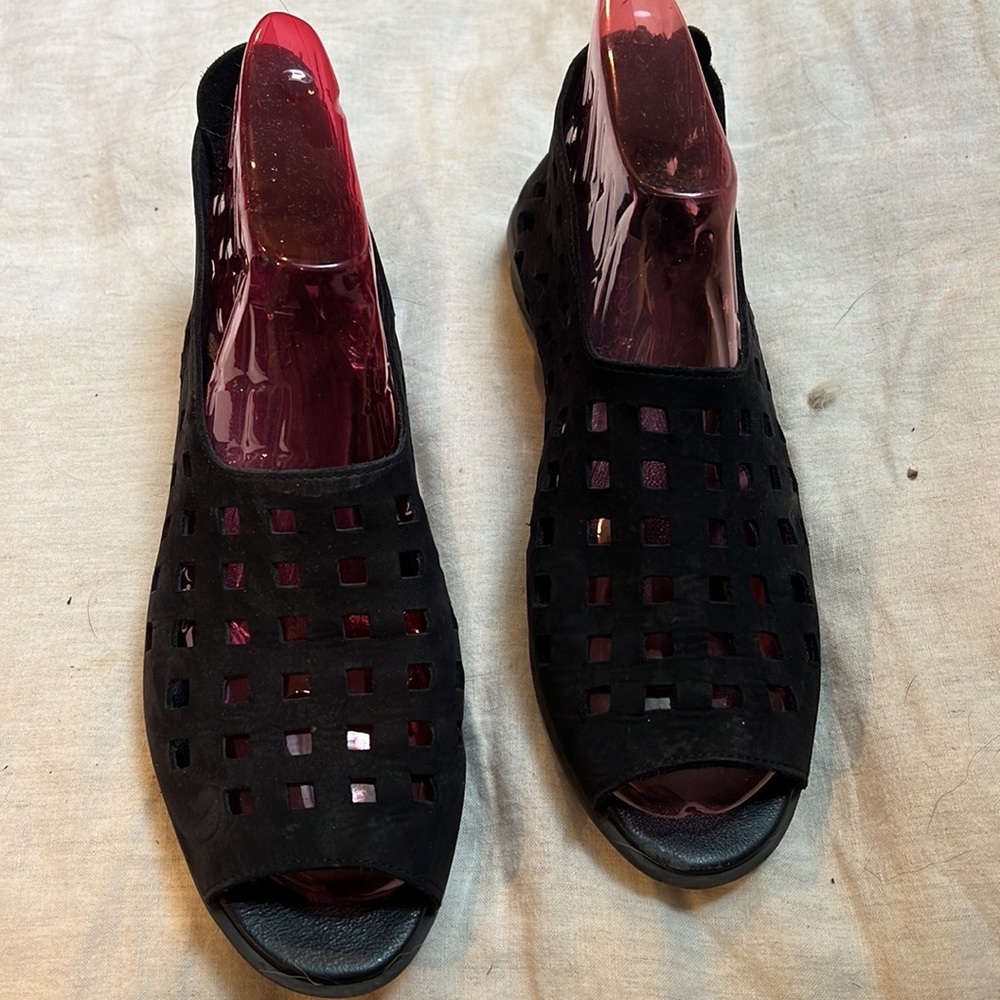 Arche Drick France Black Sandal Slip on Shoe Us 9.5